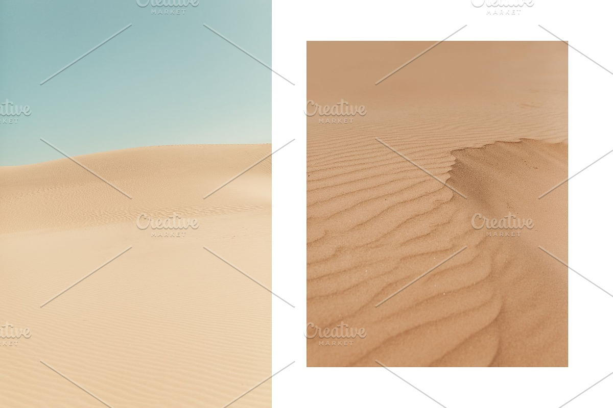 Painterly Sand Dunes Wall Art, a Nature Photo by Munopia (Photo 7 of 8)