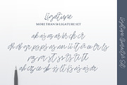 Ellaine Monoline Signature Font, a Script Font by Garisman Std (Thumbnail 5 of 10)