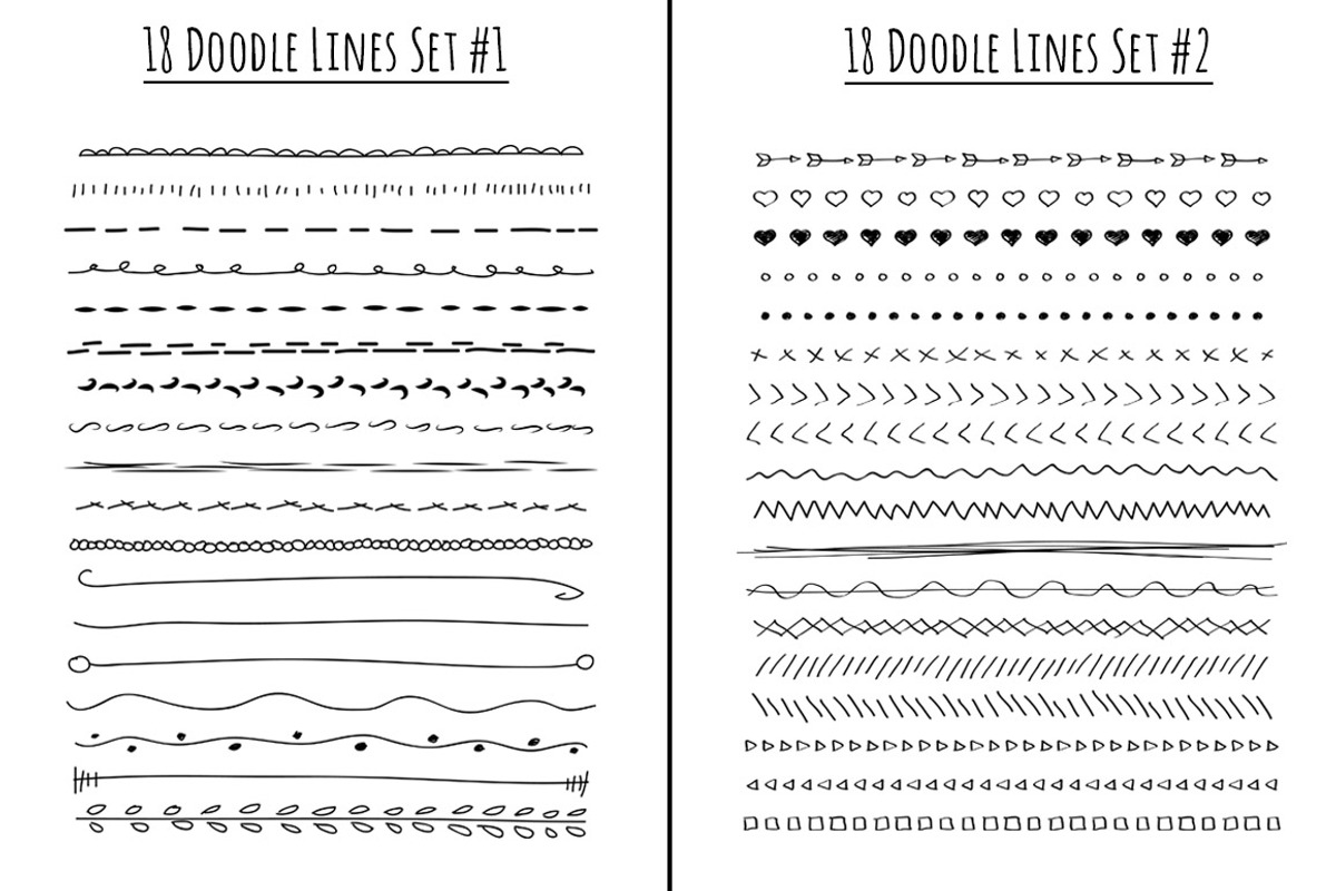 90 Simple Dividers Mega Pack, an Object Graphic by The Digital Download Shop (Photo 3 of 4)