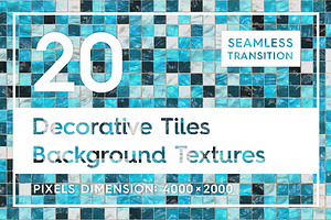 20 Decorative Tiles Backgrounds