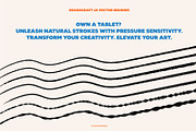 Rough Craft 11 VECTOR Brushes, a Brush Add-On by Studio Mei Design (Thumbnail 4 of 13)