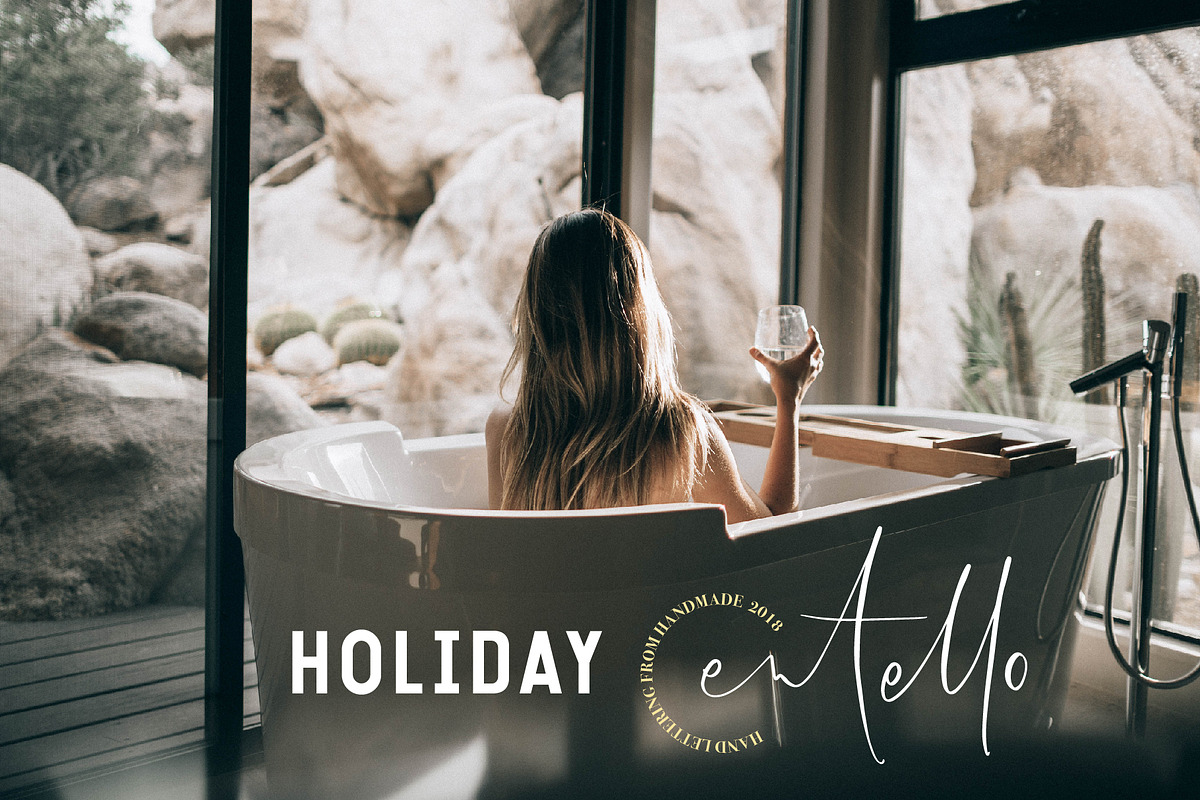 Minted Mood / Font Duo, a Script Font by Fortunes Co (Photo 13 of 15)