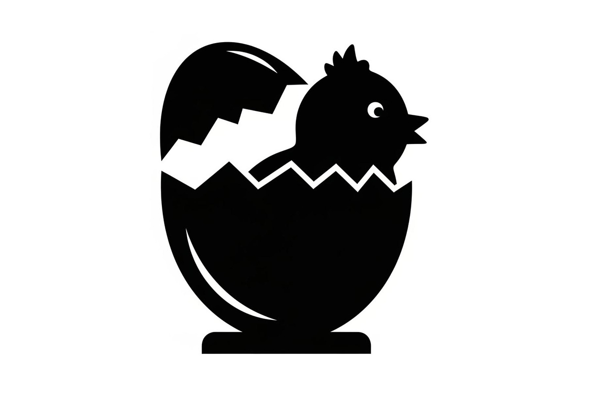 50 Easter Egg Bunny Silhouette, an Illustration by jahid234 (Photo 31 of 51)