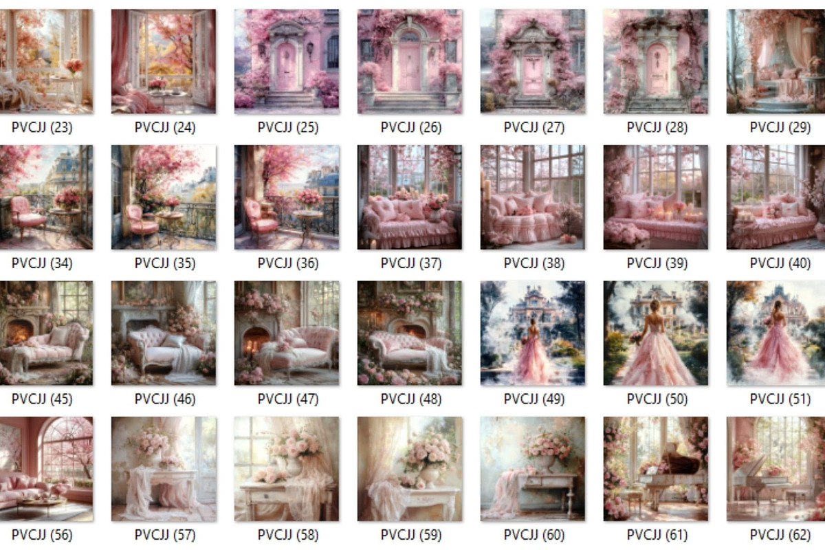 130+ Pink Cottage junk journal, a Decorative Illustration by HubbaDigitals (Photo 5 of 5)