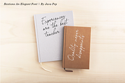 Rextions / an elegant font, a Script Font by Java pep (Thumbnail 8 of 15)