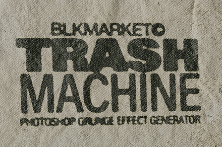 Trash Machine, an Action Add-On by BLKMARKET©
