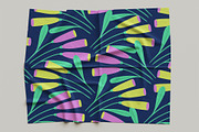 Bright Retro Floral Pattern Set, a Pattern Graphic by Asya Melkonyan Patterns (Thumbnail 13 of 16)