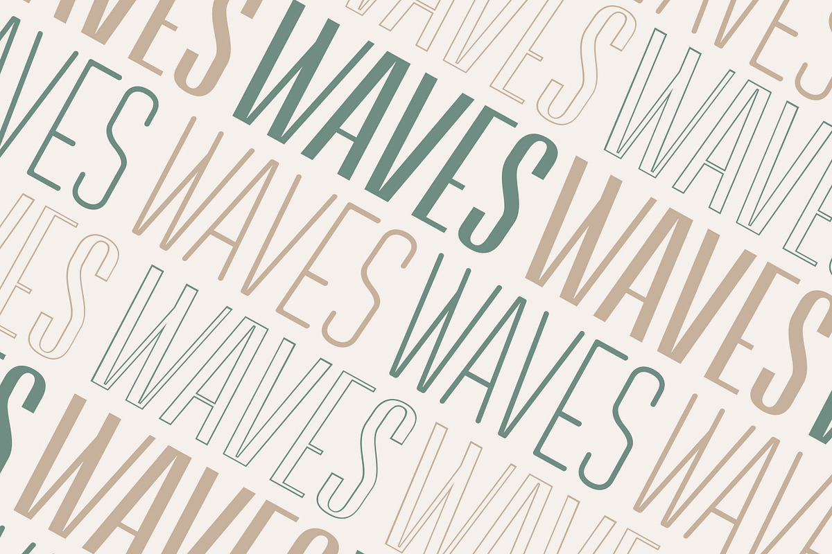 Surf Shop — 3 Sans-Serif Font Family, a Sans Serif Font by sarapepper.design (Photo 4 of 7)