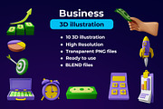 Business 3d illustration, a 3D by Kurniawan98 (Thumbnail 1 of 7)