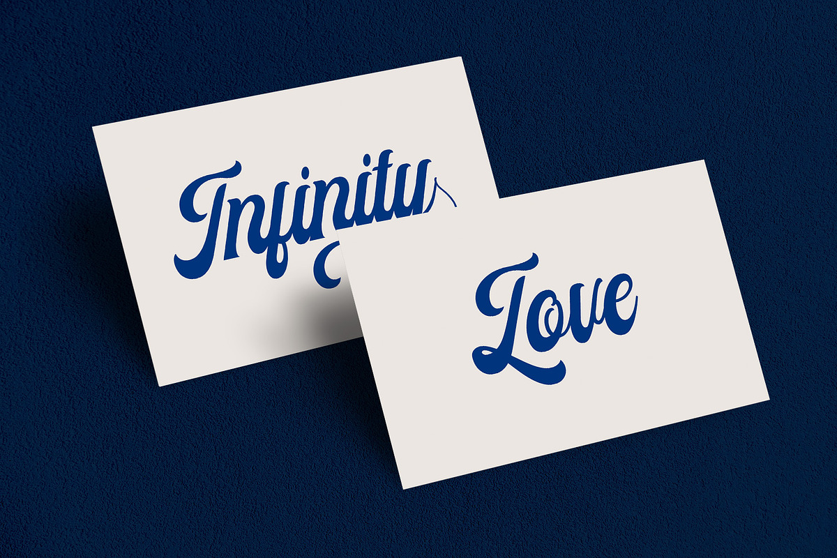 Hewlena, a Script Font by dansdesign (Photo 2 of 8)