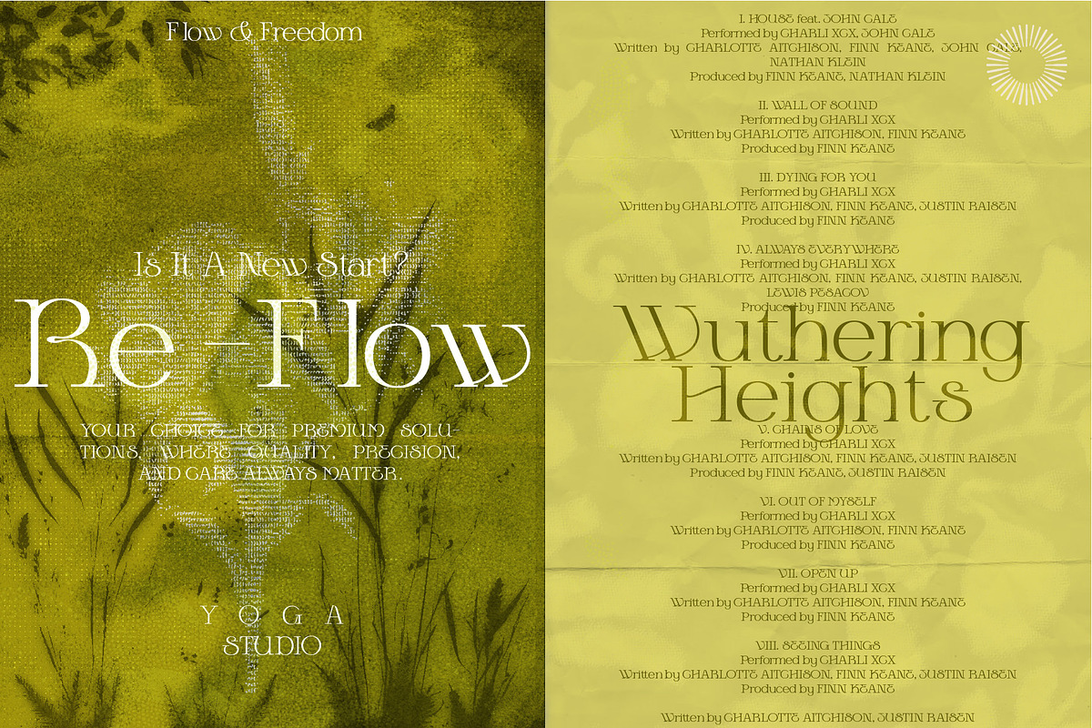 Earthlines - Organic Serif & Sans, a Serif Font by Setara Langit CreativeStd (Photo 7 of 13)