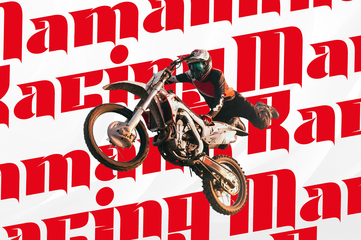 Aimflash – Racing Font, a Sans Serif Font by Randi Irvan | Rvandtype (Photo 7 of 12)