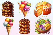 Summer Baking Clipart, a Graphic by CitraGraphics (Thumbnail 3 of 4)