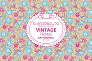 Vector Simple Vintage Vector Frames, a Decorative Illustration by Pingebat (Thumbnail 1 of 10)