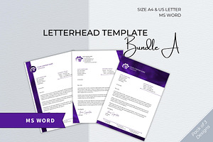 Letterhead Template Bundle - MS Word