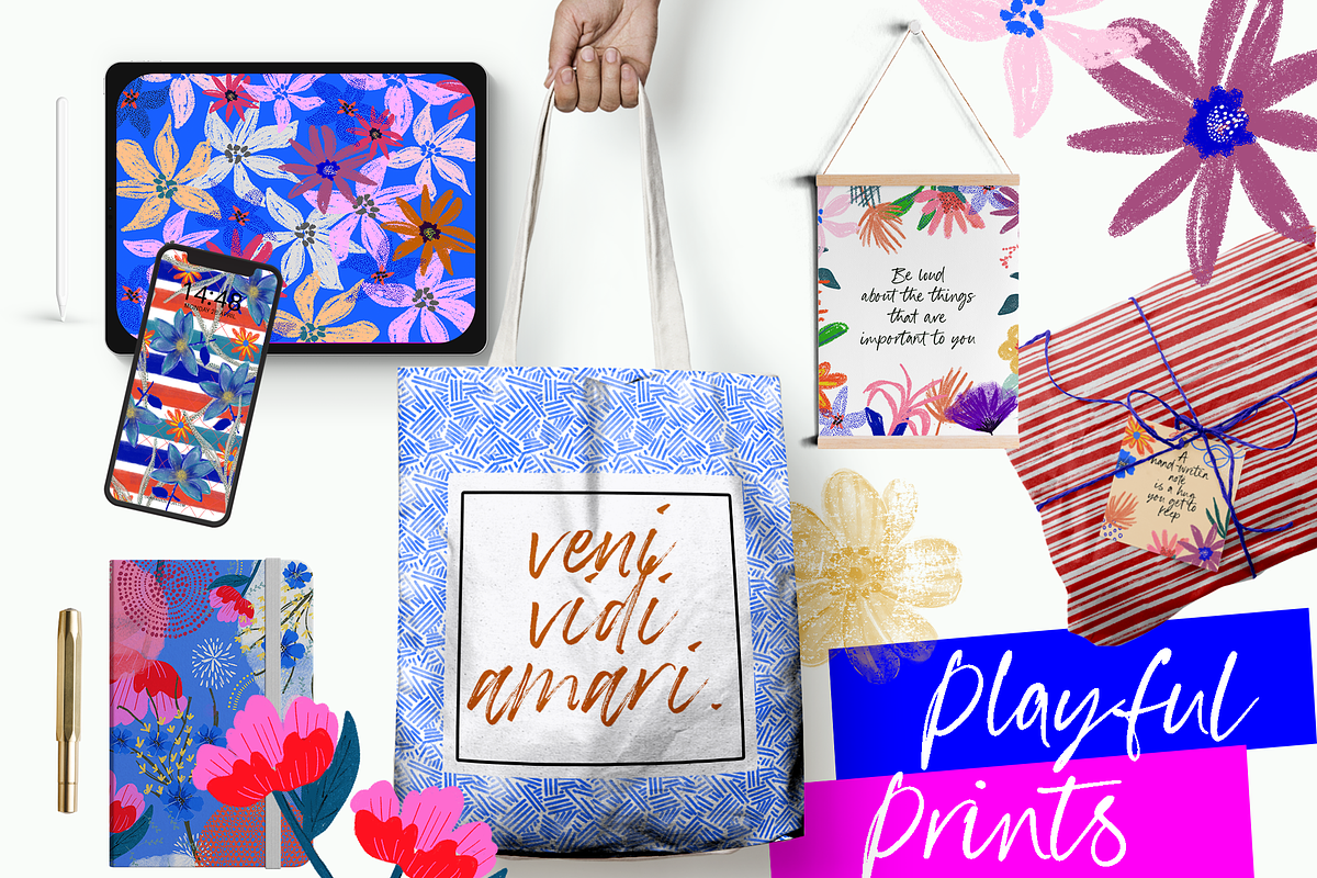 Amalfi: Abstract Floral & Shapes, a Brush Add-On by OkayAnnie Designs (Photo 9 of 15)