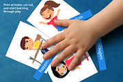Educational Flashcards. Emotions, an Education Illustration by Valin Malin (Thumbnail 6 of 7)