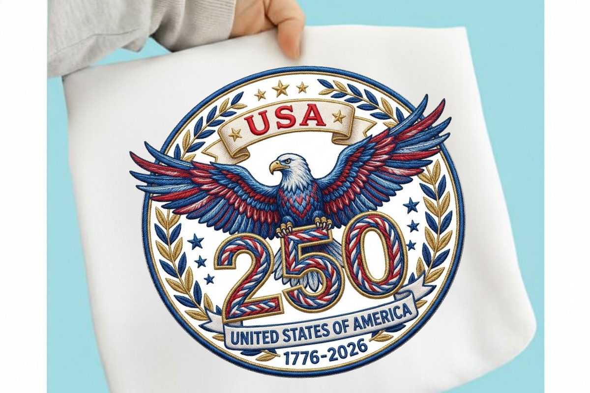Patriotic USA Png 250th Anniversary, an Illustration by Designking (Photo 5 of 6)