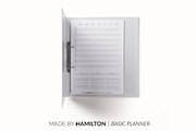 Weekly Planner Printable, a Stationery Template by Made By Hamilton (Thumbnail 2 of 2)