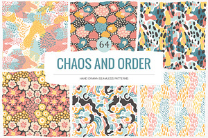 Chaos and Order Patterns, a Pattern Graphic by GVGraphics