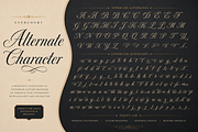 Evercourt - Romantic Script Font, a Script Font by PaperMoon (Thumbnail 5 of 9)