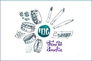 Weed. Stoner gadgets & accessories, a Healthcare Illustration by Margo Miller (Thumbnail 24 of 45)