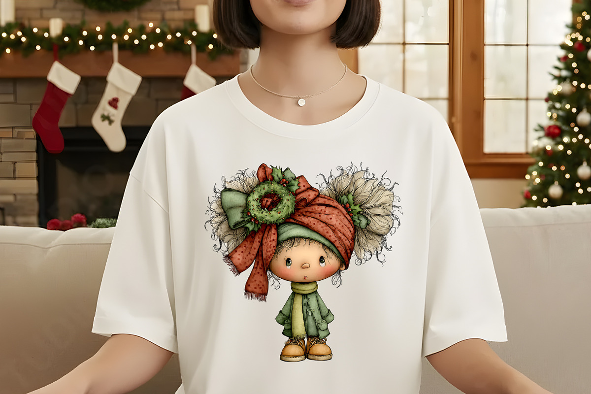 Whimsical christmas clipart, an Illustration by Designworld (Photo 3 of 6)