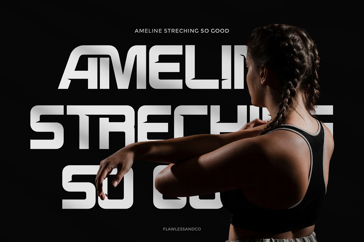 Avezon - Sport Display Font, a Font by Flawless And Co (Photo 3 of 10)