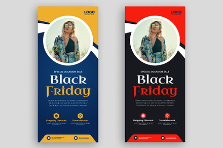 Black Friday rack card or dl flyer