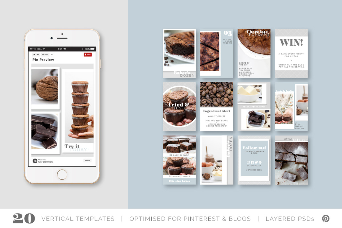 Snapshot Social Media Template pack, a Social Media Template by Katy Clemmans (Photo 6 of 8)
