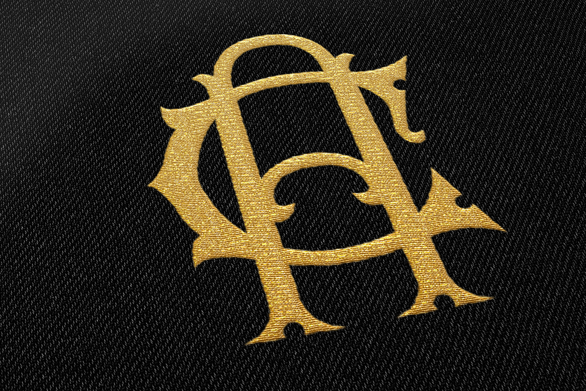 AC or CA Vintage Monogram Wedding, a Branding & Logo Template by Kaizla03 (Photo 6 of 6)