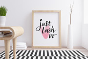 Quotes, Girls, MakeUp and lashes!, a Decorative Illustration by Yana Lesiuk (Thumbnail 5 of 11)