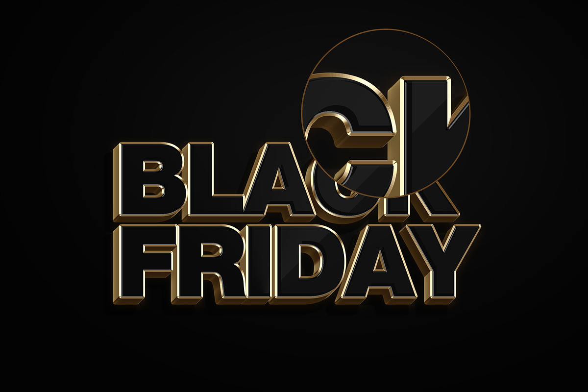 Black Friday Text Effect Bundle, a Layer Style Add-On by Evlogiev Studio (Photo 4 of 9)