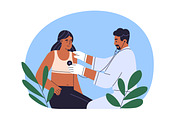 Medical examination & health checkup, a Healthcare Illustration by Good Studio (Thumbnail 2 of 19)