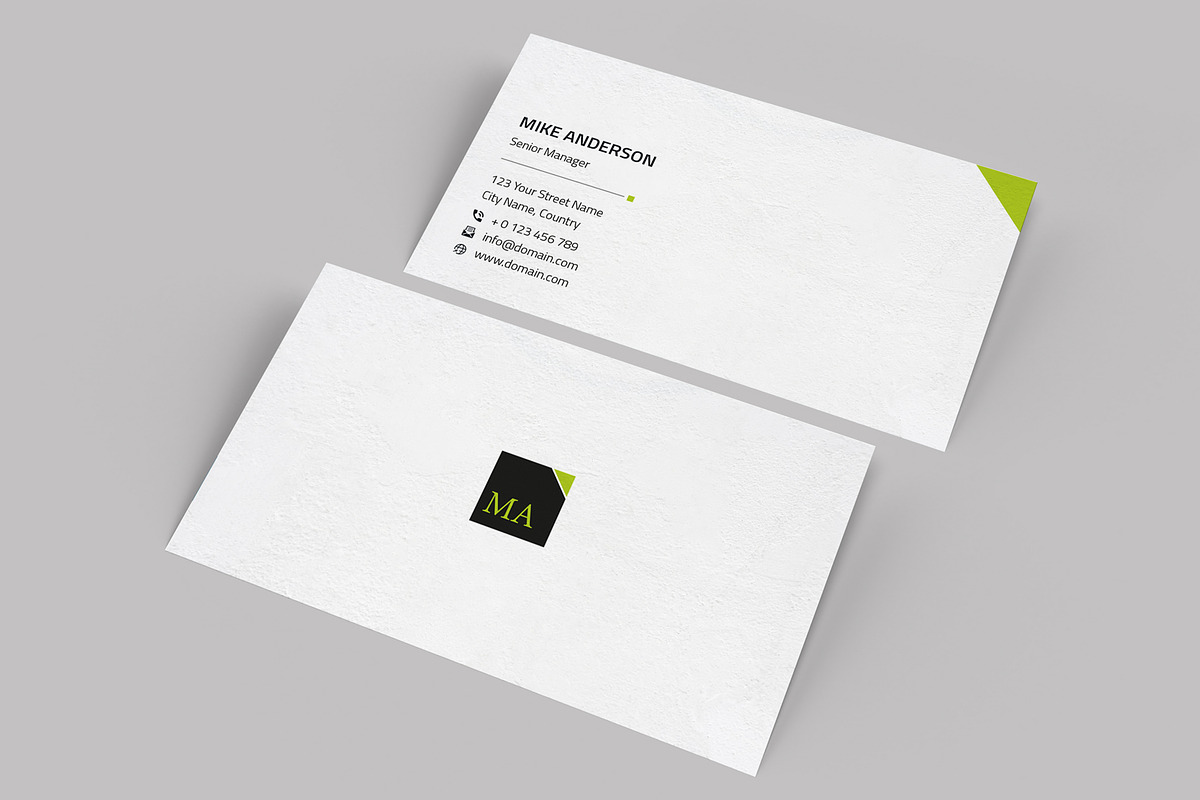 Minimal Business Card, a Business Card Template by designSultan (Photo 1 of 4)