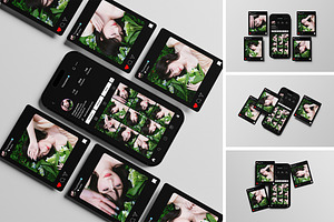 High Quality Social Media Mockup, a Product Mockup by AKMAL STUDIO