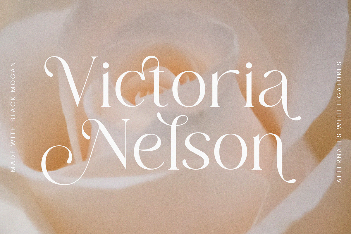 Mogan-Modern Serif Font, a Serif Font by Flawless And Co (Photo 3 of 11)