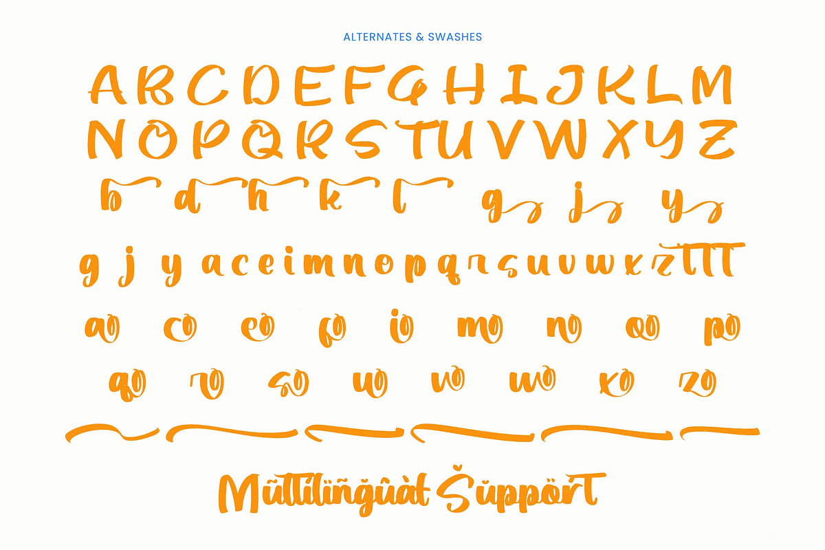 Simple Chating Bold Brush Font, a Script Font by Letterena Studios Script (Photo 18 of 20)