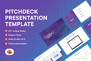 Pitch Deck Presentation Template, a Marketing Template by Ink Gallery (Thumbnail 1 of 3)