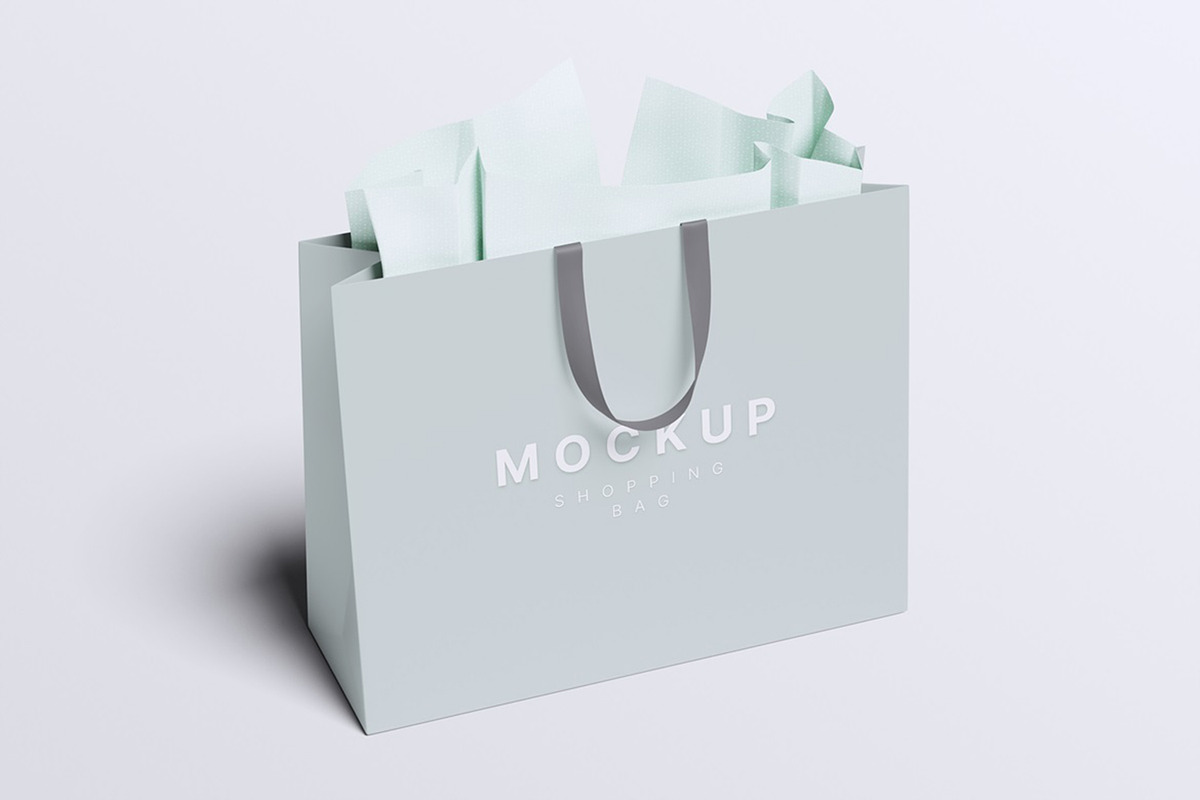 Shopping Bag Mockup, a Packaging Mockup by Twins_studio (Photo 2 of 5)