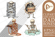 Sarcastic Dad Bones Sublimation, a Seasonal Illustration by Artnoy (Thumbnail 12 of 18)