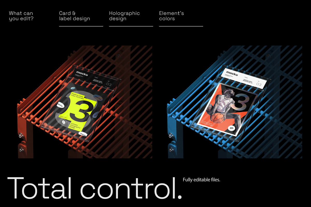 Trading Cards Video Mockups Set, a Product Mockup by Mocku (Photo 4 of 4)