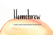 Homebrew Font, a Script Font by Hello Brio (Thumbnail 1 of 5)