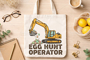 Funny Eggs Cavator PNG, an Illustration by Canvas Craft (Thumbnail 4 of 6)