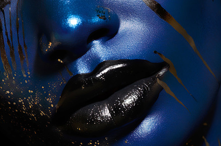 Modern Blue Make-Up Artistry, a Beauty & Fashion Photo by Iconogenic