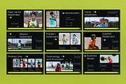 Black Modern Business Plan Keynote, a Presentation Template by graphicook (Thumbnail 3 of 5)