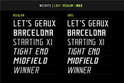 Triton Pro: Sports Font Family, a Sans Serif Font by ANDR35 (Thumbnail 3 of 12)