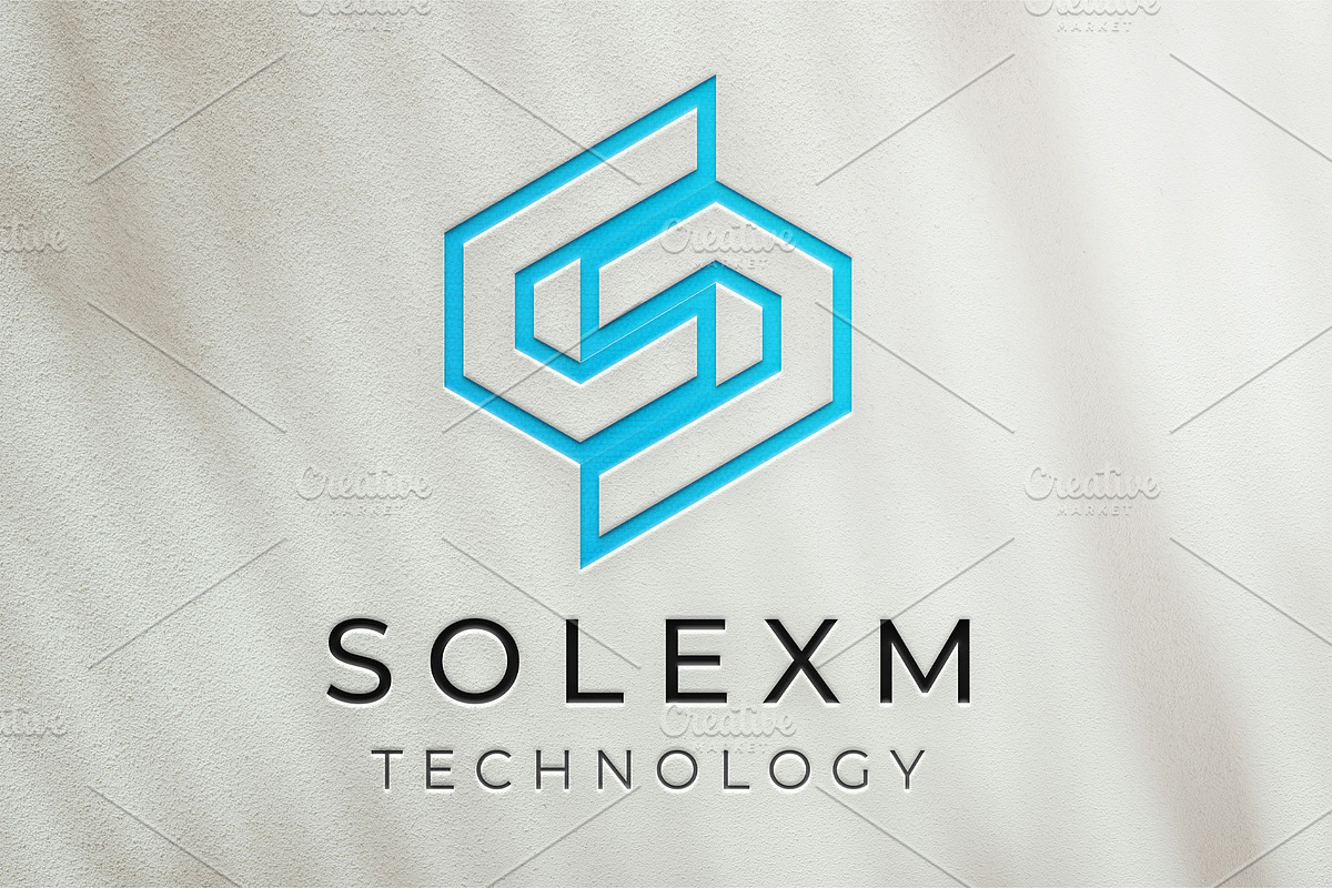 Modern S letter Logo Fully editable preview 2
