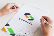 Developer Coder Logo & Business Card, a Branding & Logo Template by gdrony (Thumbnail 3 of 3)