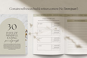 Mindful Eating Journal Template, a Presentation Template by HelloKarla (Thumbnail 2 of 6)
